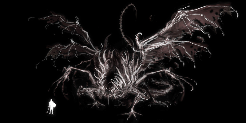 Illustration for article titled You may not Survive This Dark Souls Concept Art